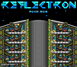 Reflectron (Homebrew) — Title screen